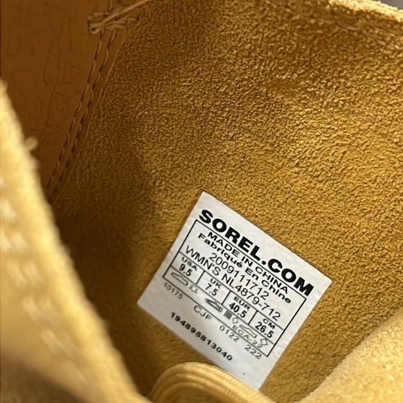 New In Box Sorel Hi Line Platform Combat Boot Woman’s 9.5 - Picture 13 of 14